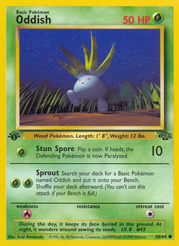 Oddish · Jungle