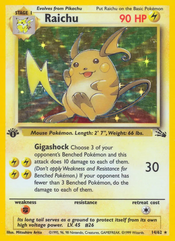 Raichu · Fossil