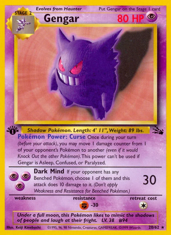 Gengar · Fossil
