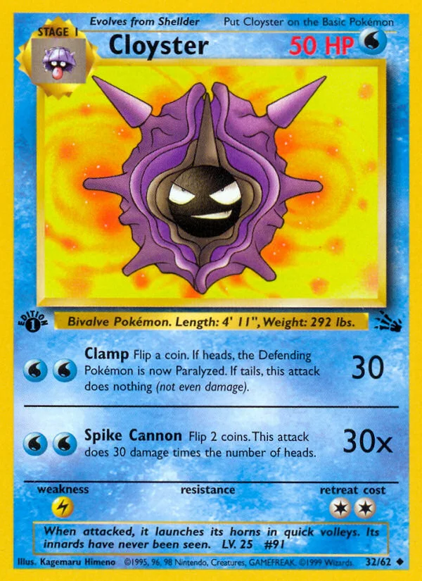 Cloyster · Fossil