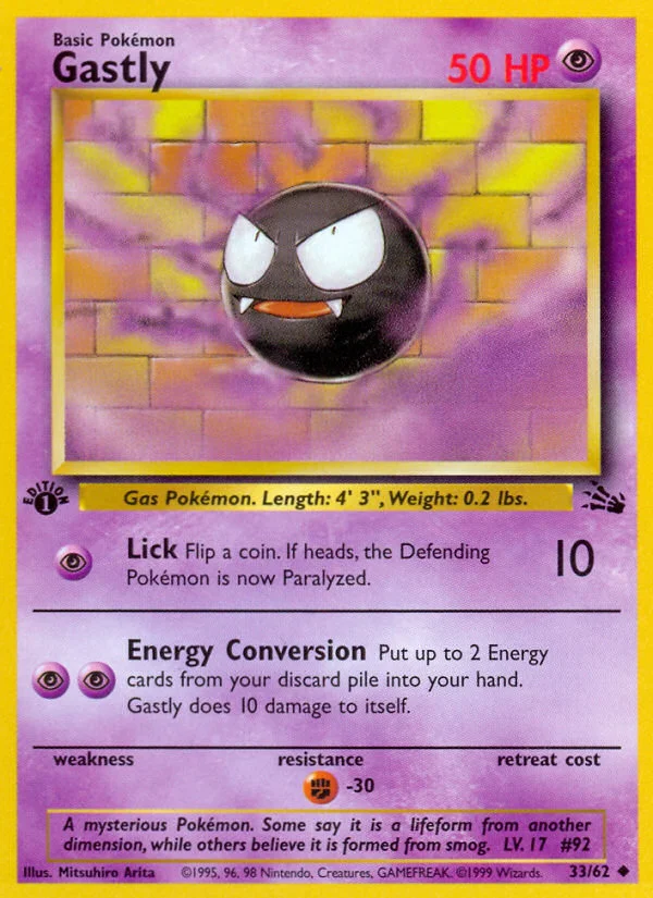 Gastly · Fossil