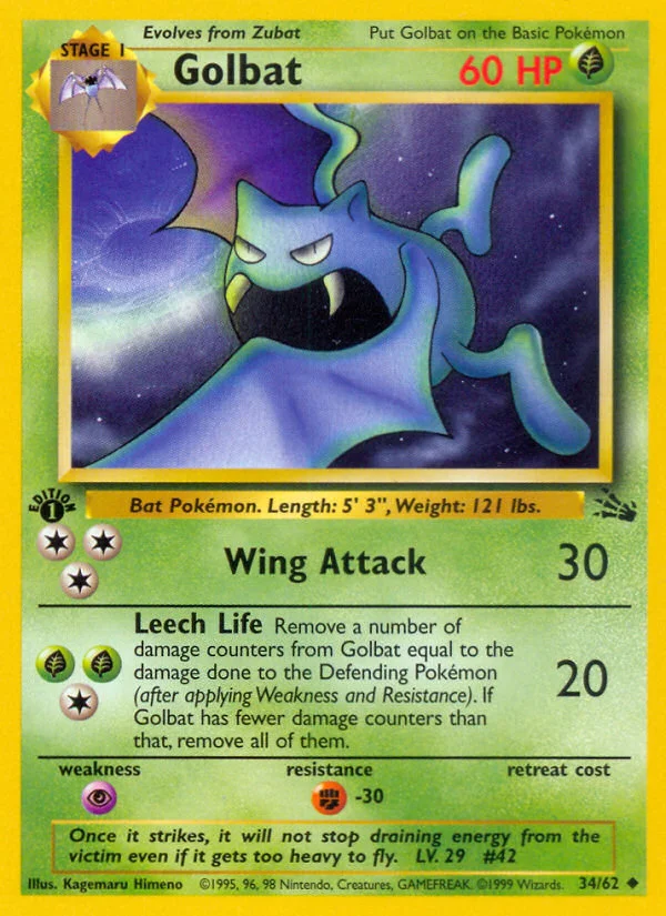 Golbat · Fossil