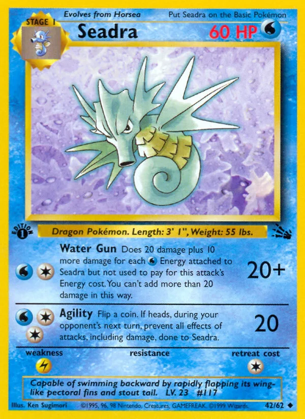 Seadra · Fossil