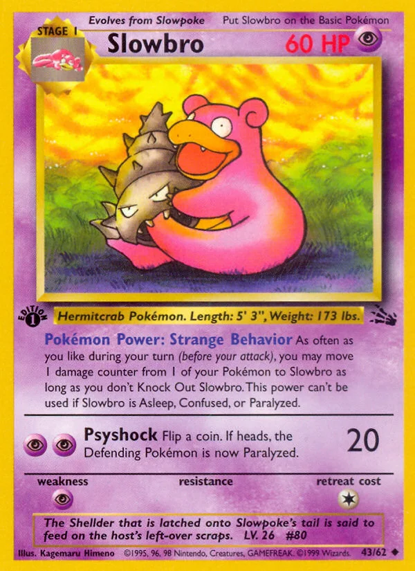 Slowbro · Fossil