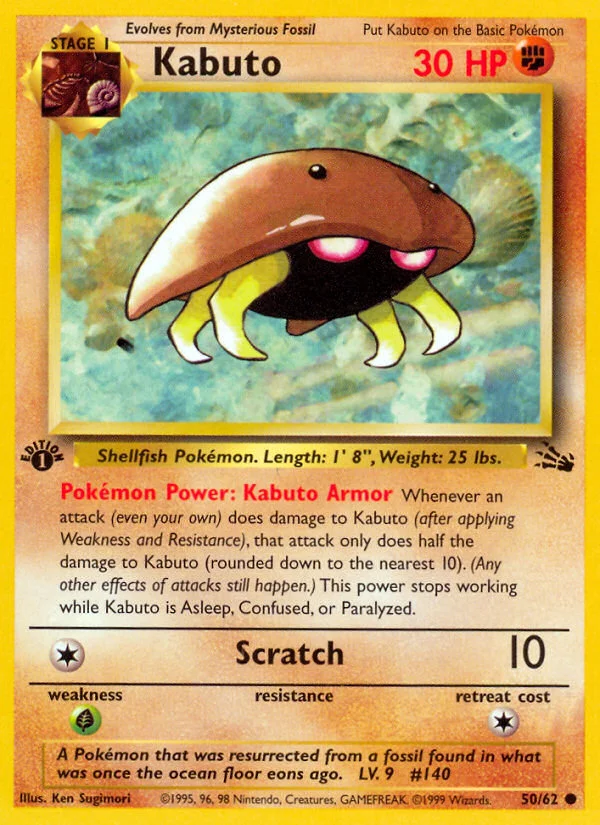 Kabuto · Fossil