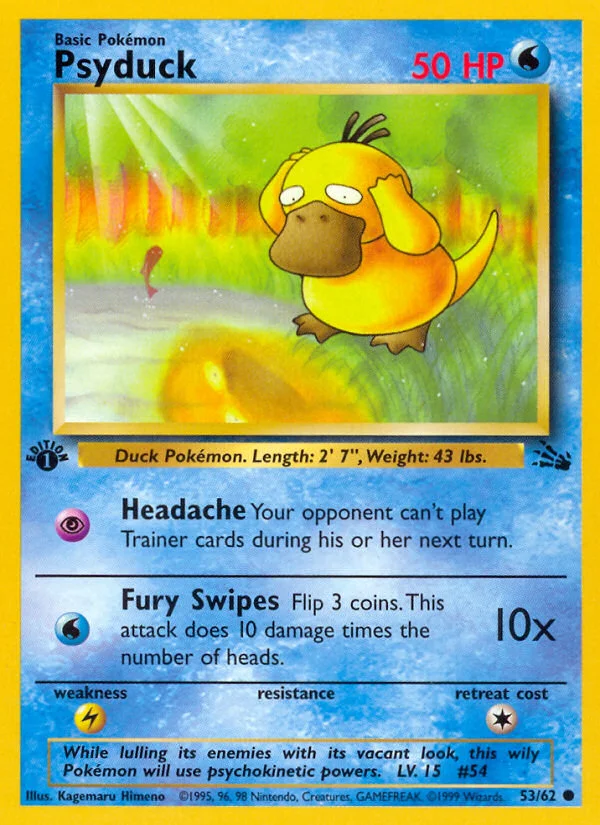 Psyduck · Fossil