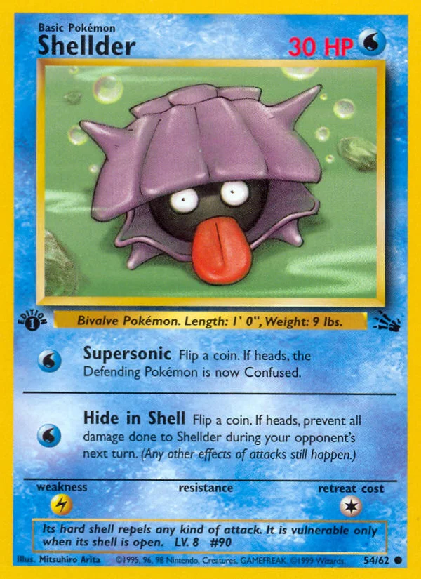Shellder · Fossil