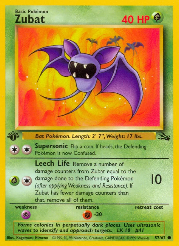 Zubat · Fossil