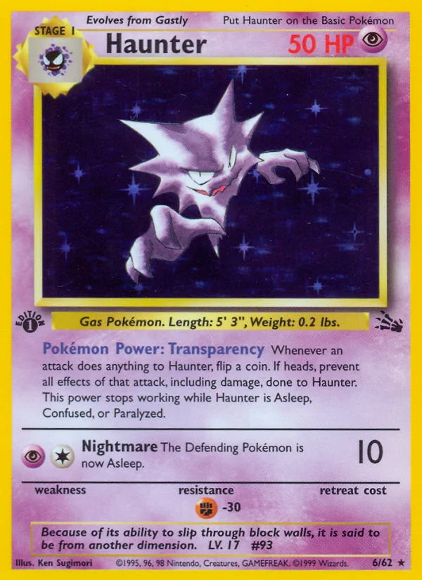 Haunter · Fossil