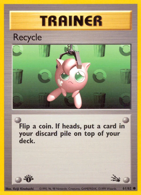 Recycle · Fossil