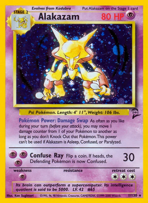 Alakazam · Base Set 2