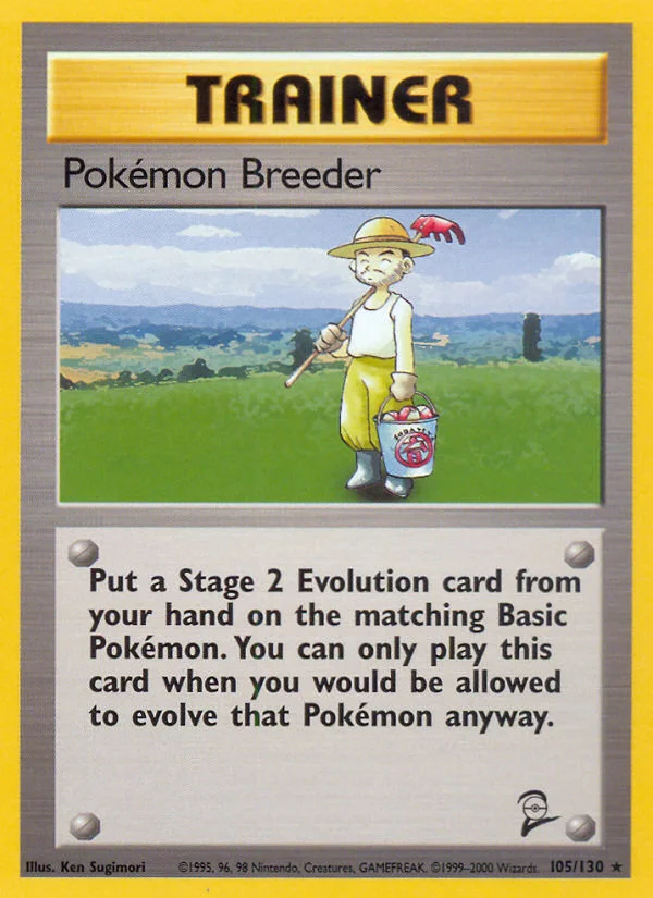 Pokémon Breeder · Base Set 2