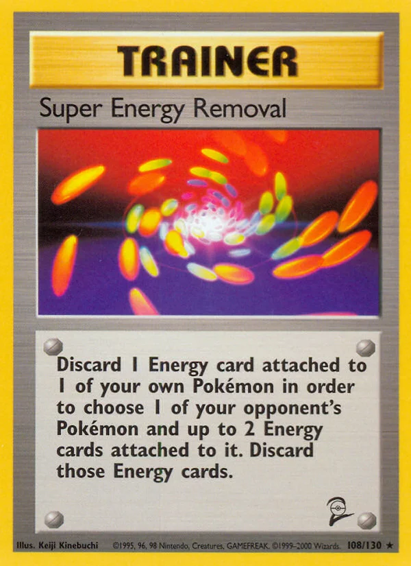 Super Energy Removal · Base Set 2