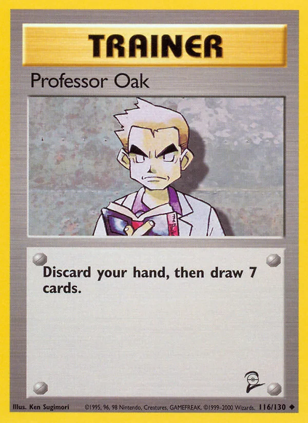 Professor Oak · Base Set 2