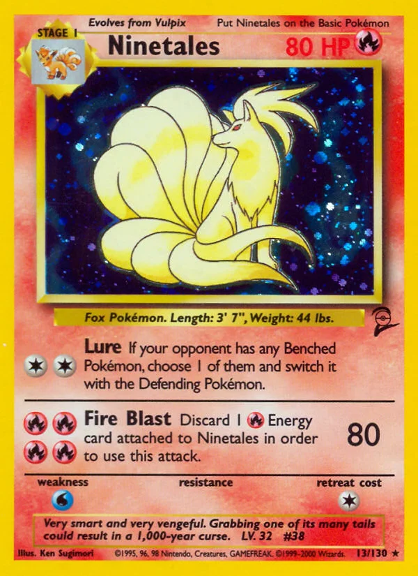 Ninetales · Base Set 2