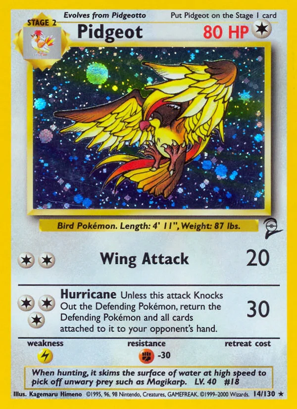 Pidgeot · Base Set 2