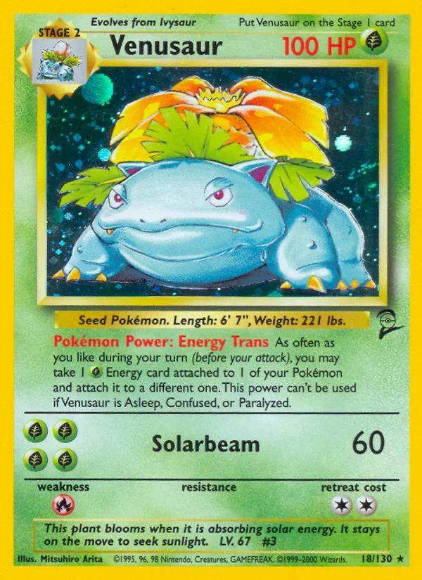 Venusaur · Base Set 2