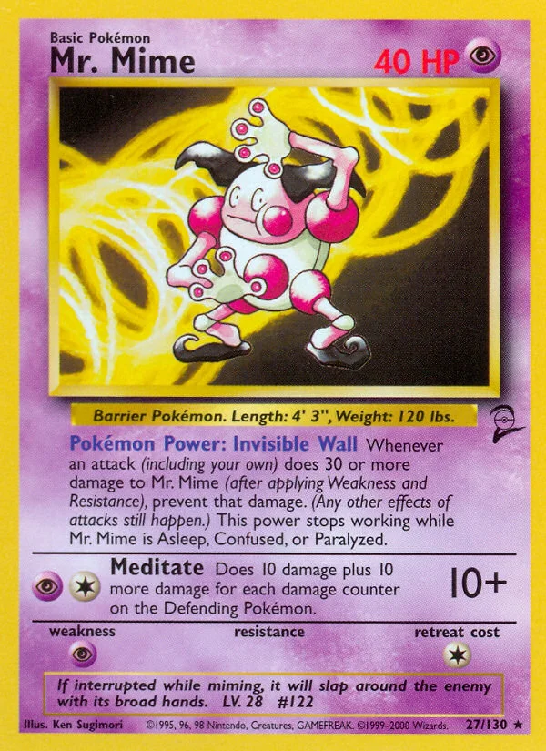 Mr. Mime · Base Set 2