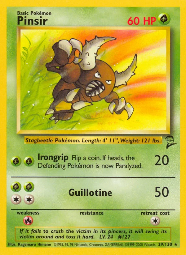 Pinsir · Base Set 2