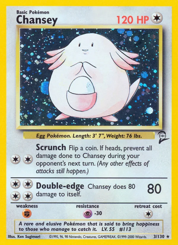 Chansey · Base Set 2