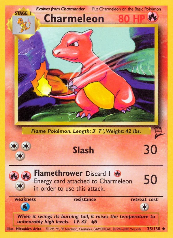 Charmeleon · Base Set 2