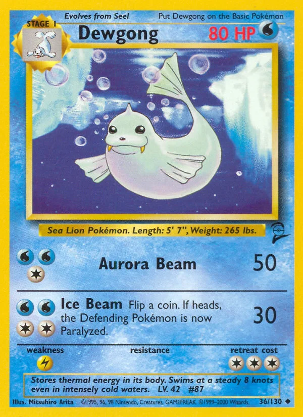 Dewgong · Base Set 2
