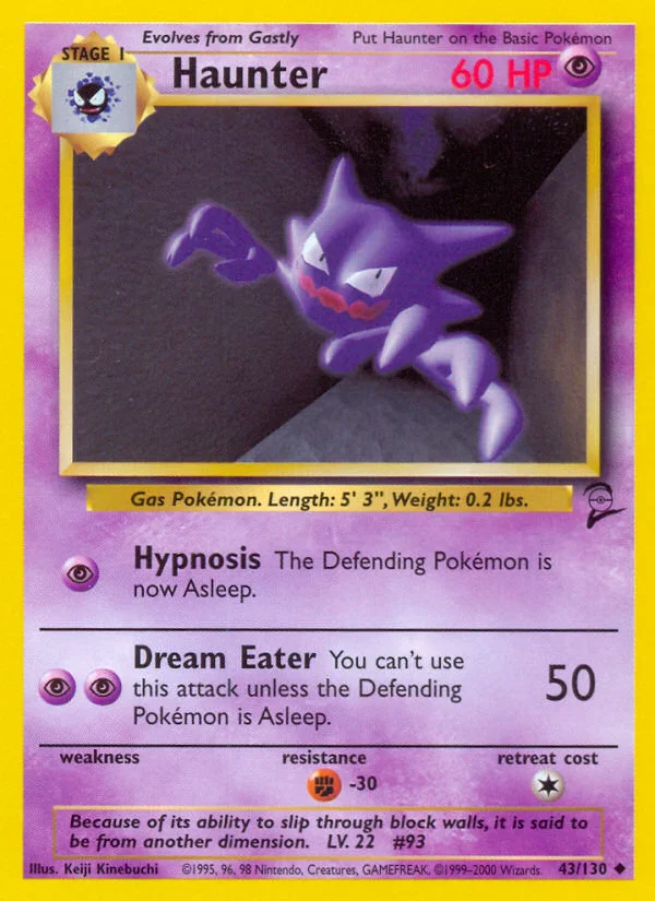 Haunter · Base Set 2