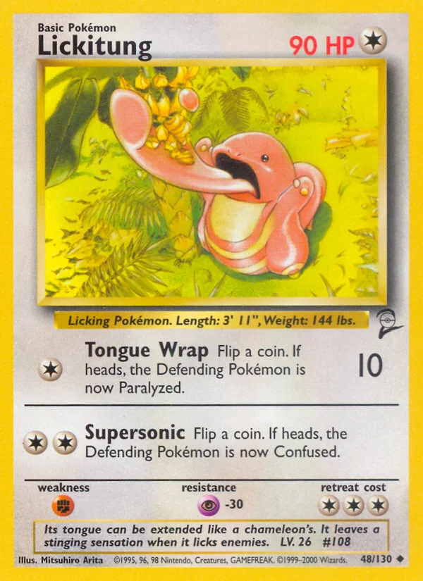Lickitung · Base Set 2