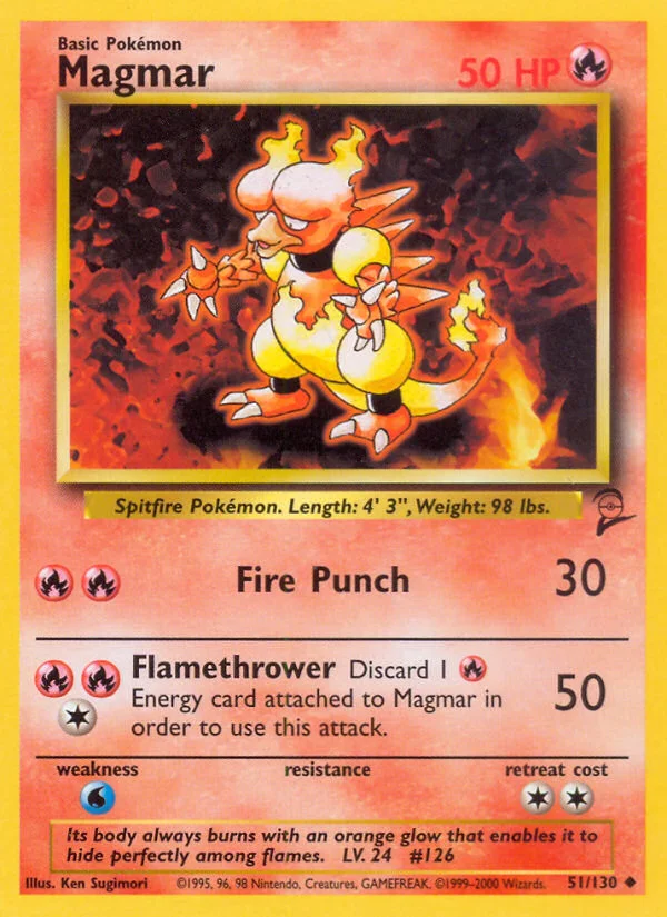 Magmar · Base Set 2
