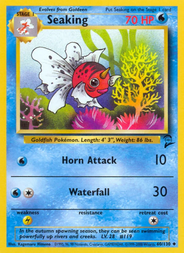 Seaking · Base Set 2