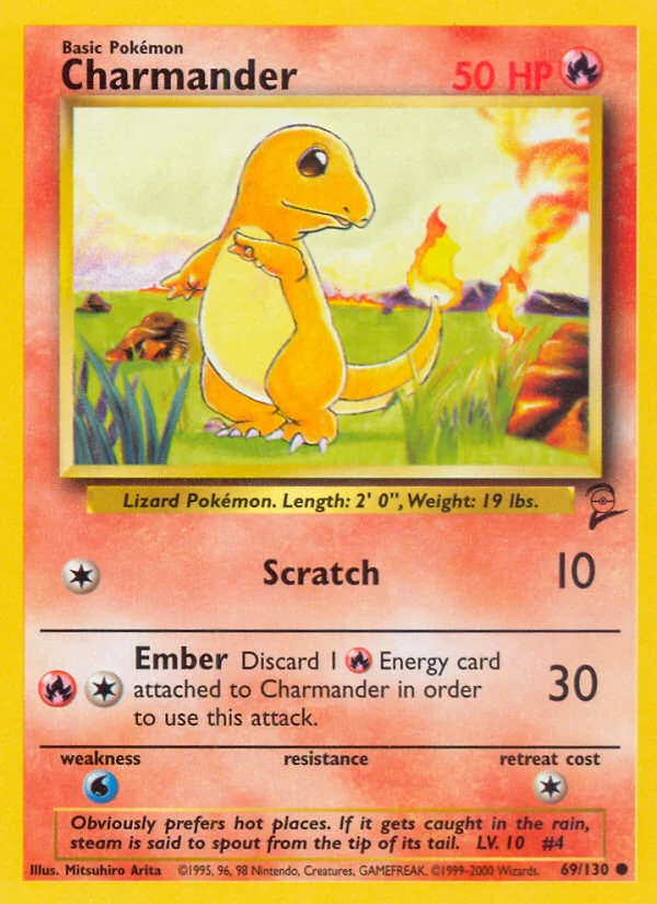 Charmander · Base Set 2