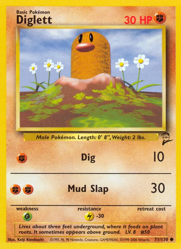Diglett · Base Set 2
