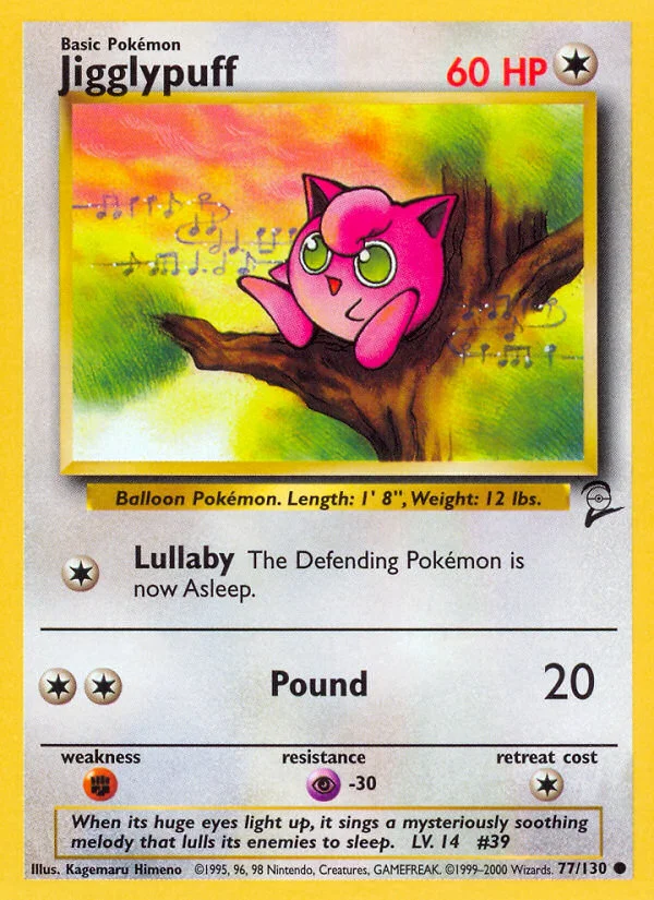 Jigglypuff · Base Set 2