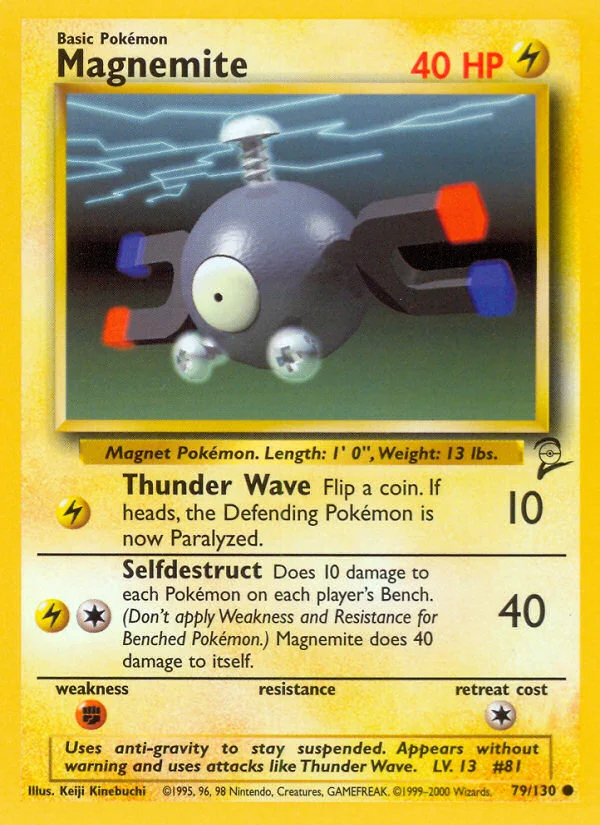 Magnemite · Base Set 2