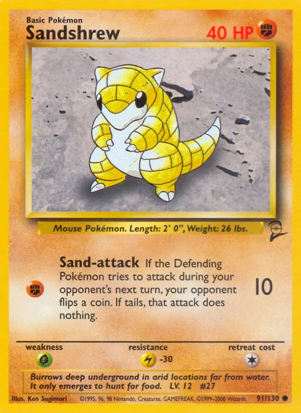 Sandshrew · Base Set 2