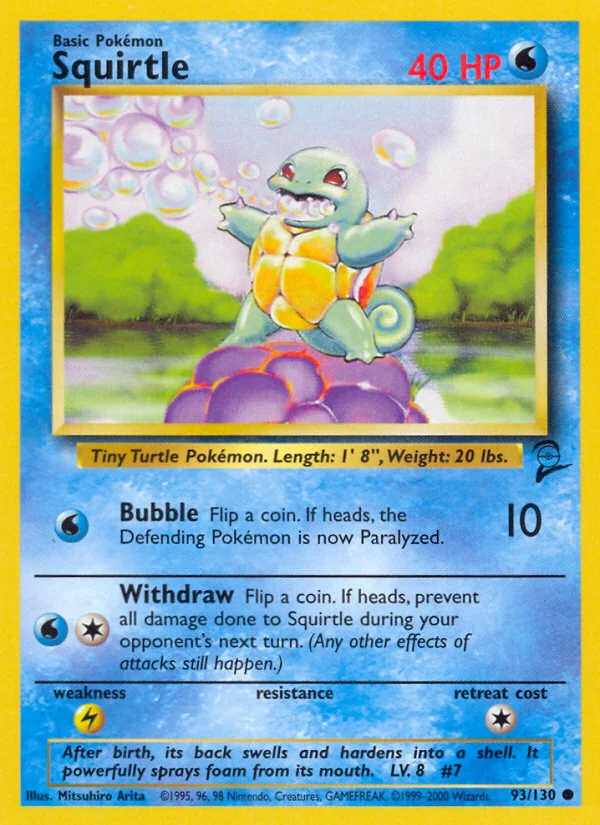 Squirtle · Base Set 2