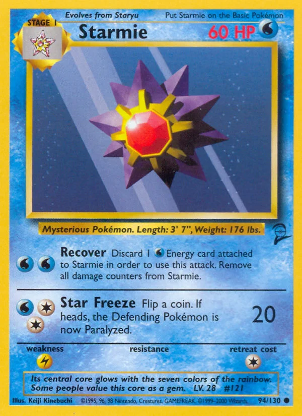 Starmie · Base Set 2