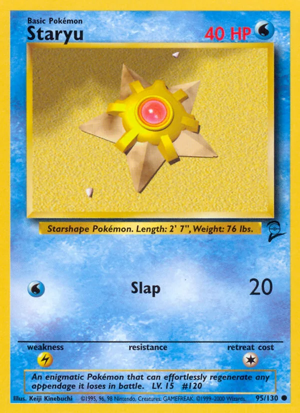 Staryu · Base Set 2