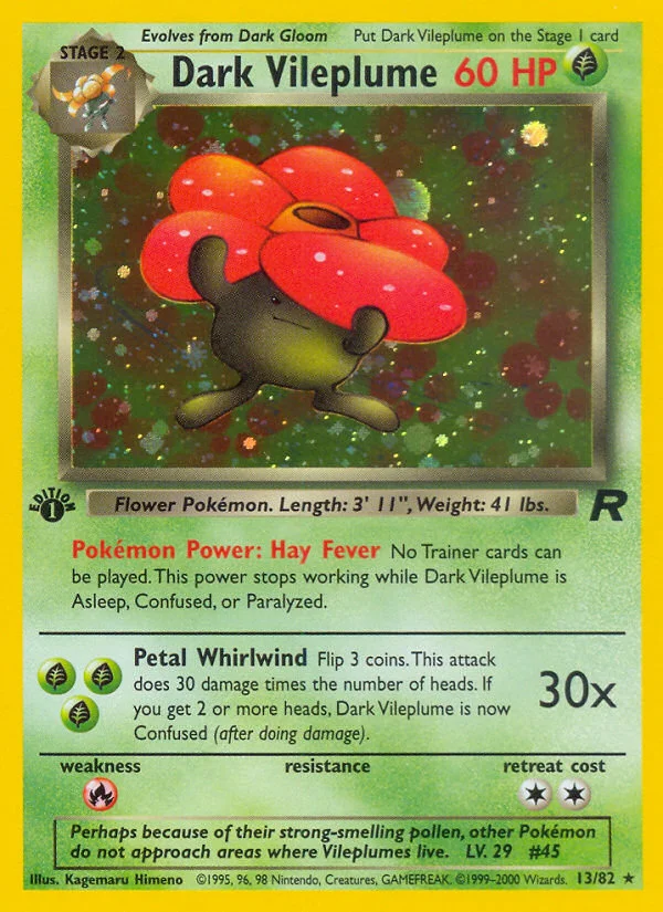 Dark Vileplume · Team Rocket