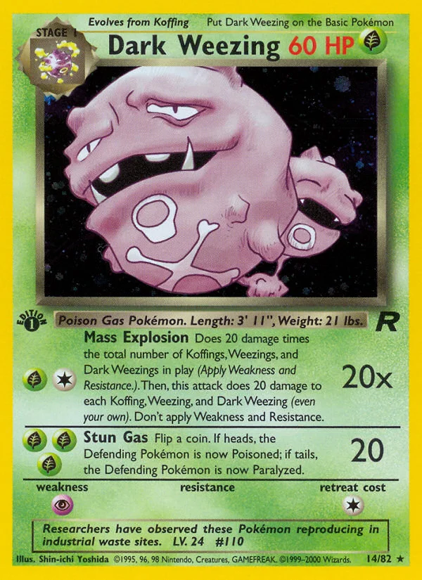 Dark Weezing · Team Rocket