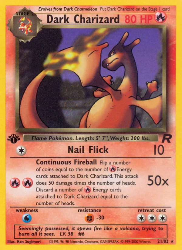 Dark Charizard · Team Rocket