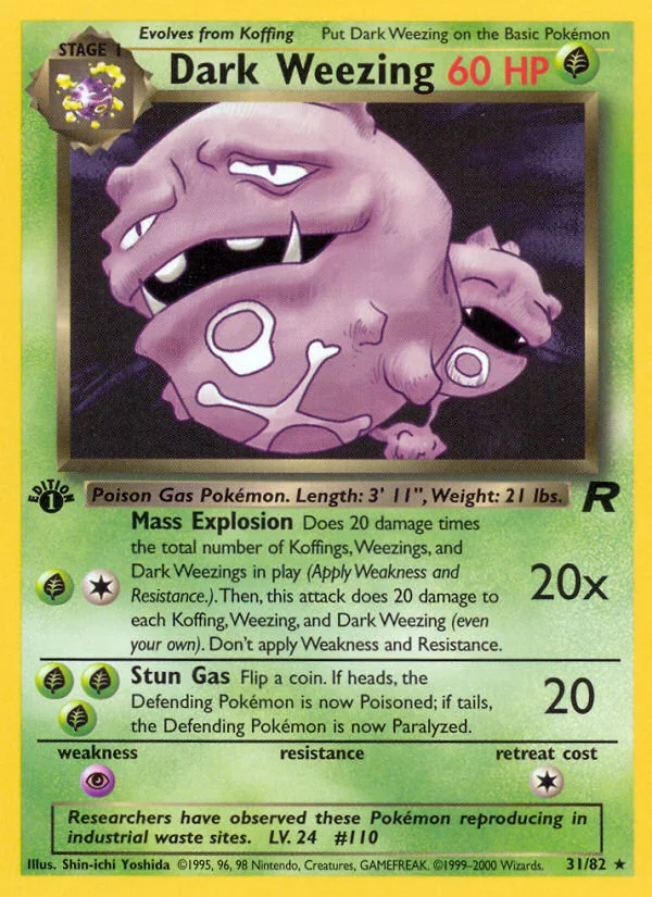 Dark Weezing · Team Rocket