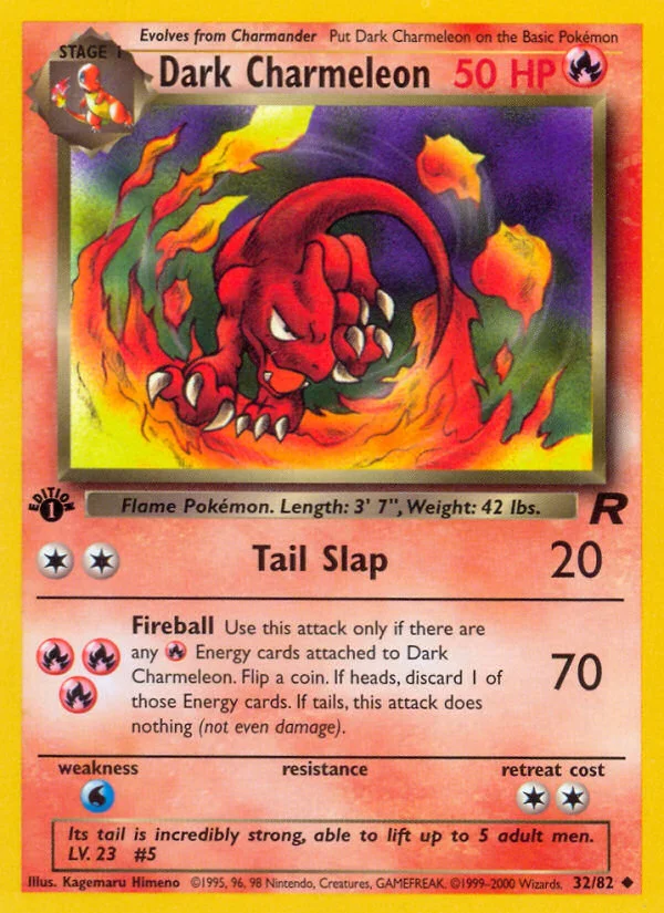 Dark Charmeleon · Team Rocket