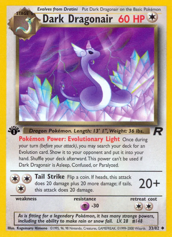 Dark Dragonair · Team Rocket