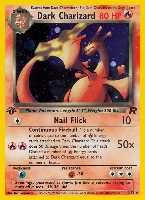 Dark Charizard · Team Rocket