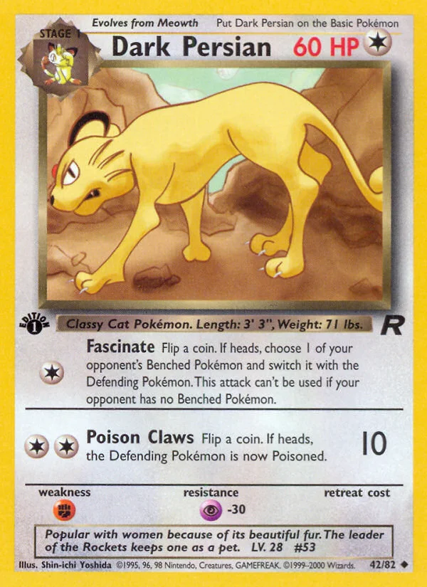 Dark Persian · Team Rocket