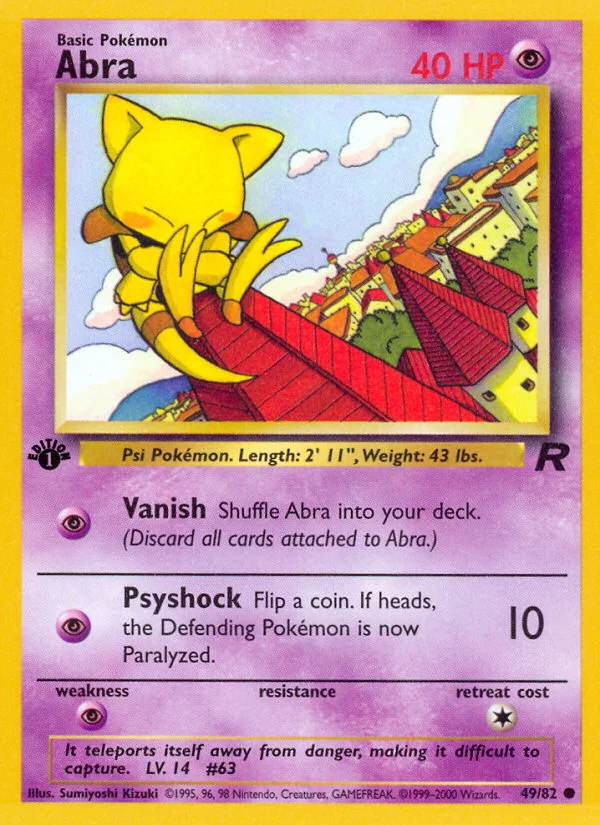 Abra · Team Rocket