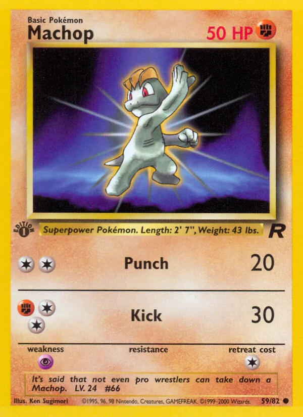 Machop · Team Rocket