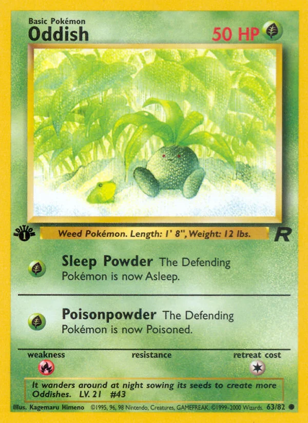 Oddish · Team Rocket