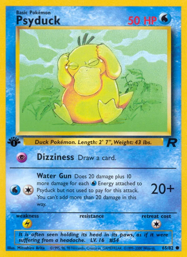 Psyduck · Team Rocket